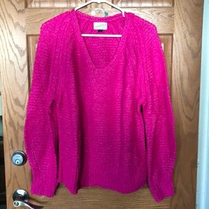 Universal Threads Hot Pink Sweater
